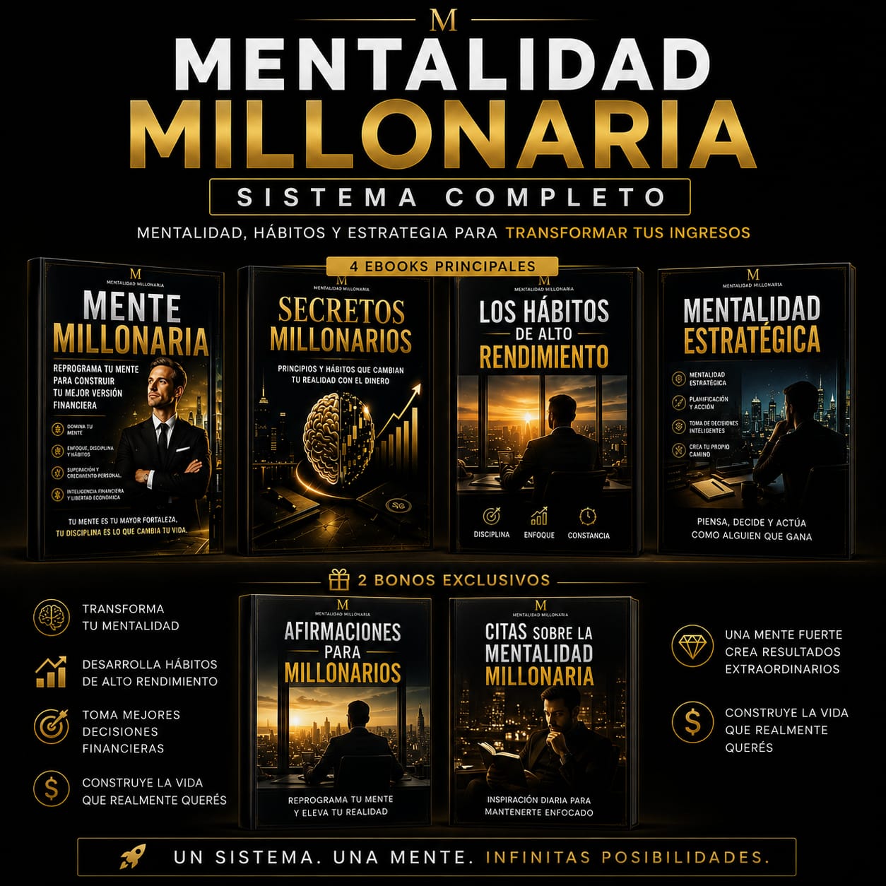 Mentalidad Millonaria - Sistema Completo